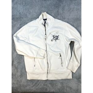 y2k American Eagle Zip Sweatskirt distressed worn in mens large vintage